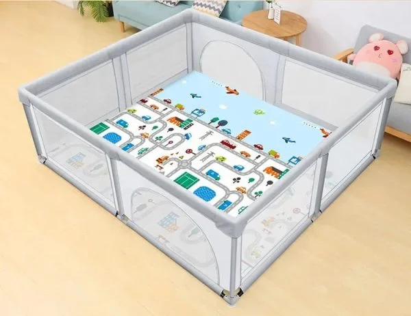 Baby playpen(Grey)